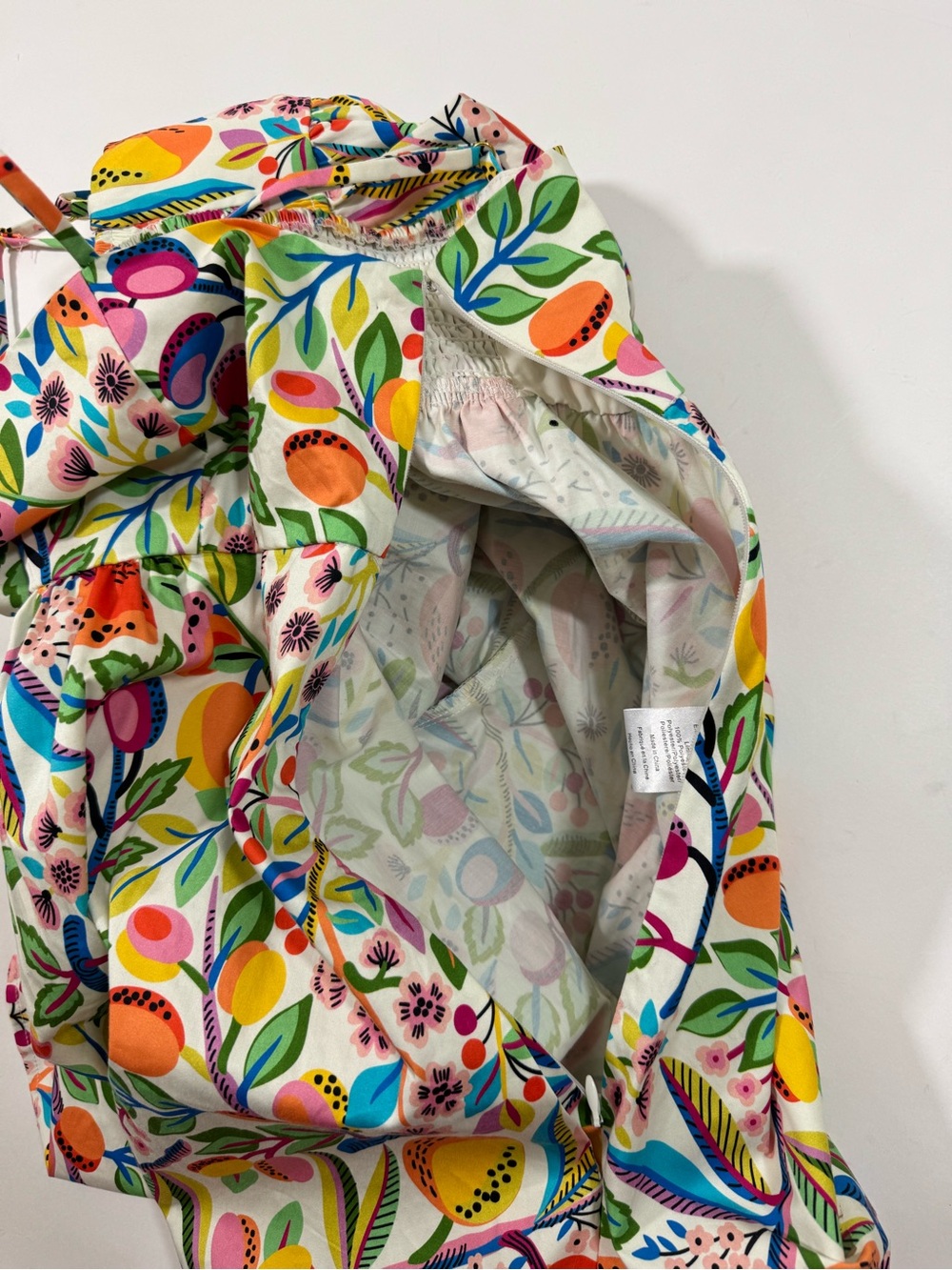 Hutch Bandeau Romper Anthropologie Floral Tropical Mango - Picture 5 of 11